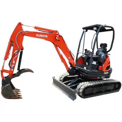Kubota U25 Compact Excavator Rentals - Free Delivery and Pickup, View more