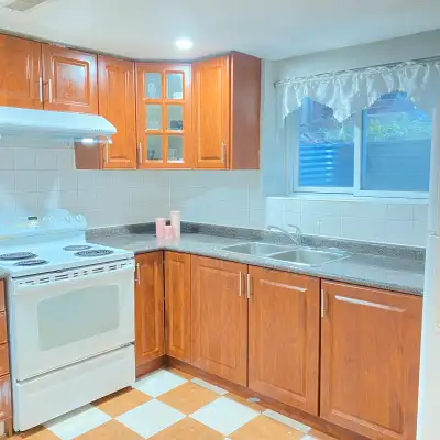 Private space One bedroom basement apartment close to all the amenities, kindergarten school middle...