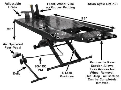 MOTORCYCLE CYCLE LIFT XLT - CLENTEC in Other in Markham / York Region - Image 4