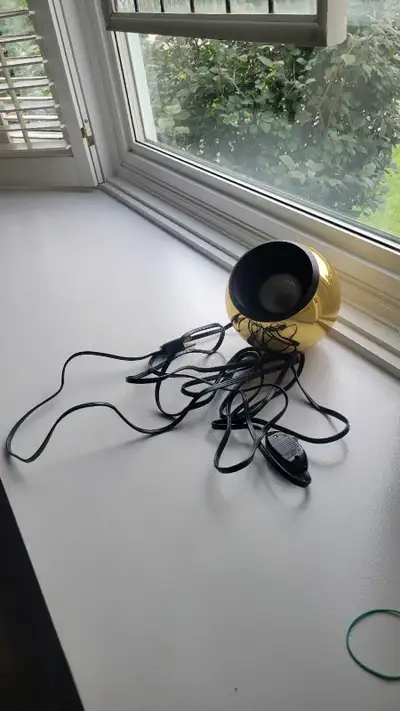 Mid Century Atomic Eyeball Orb Lamp.MCM light, View more