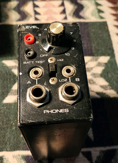 Shure FP 22 Headphone Amp Battery Operated Working, View more