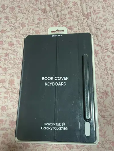 BRAND NEW Samsung Galaxy Tab S7/S8 Book Cover Keyboard, View more