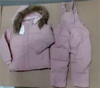 Boppy Pig Kids 2pc Snowsuit Set Pink Sz 5T