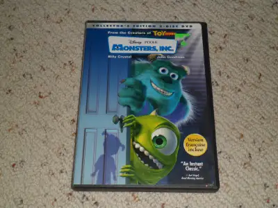 Disney Pixar Monsters, Inc. dvd movie Collector's Edition 2-disc, View more