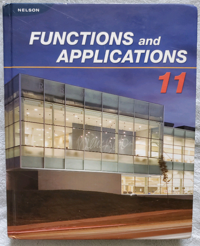Functions and Applications 11 - 1st Edition dans Manuels  à St. Catharines