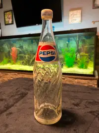 Vintage Pepsi-Cola 26.4 oz Glass Bottle