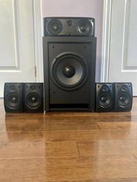 Polk audio RM6750  surround sound speakers 