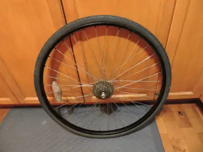 Roue de vélo arrière Vintage 28 pouces en acier., View more