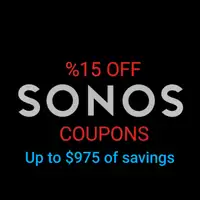 Sonos Promo Codes (%15 OFF)