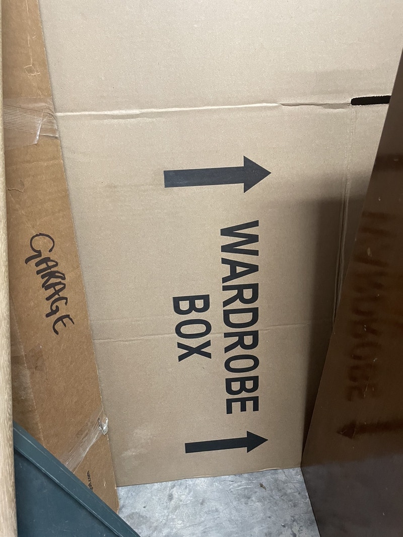 10 Large Wardrobe boxes (4 hanging bars) all for 75 Other