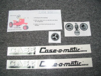PEDAL TRACTOR DECALS