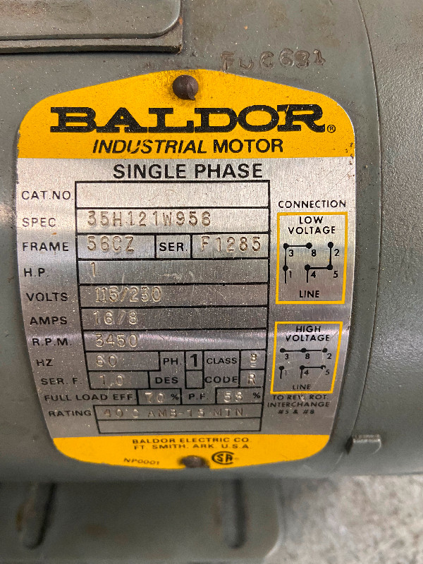 Baldor Electric Motor in Other in Regina - Image 3