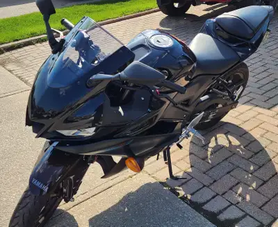 Akrapovic 15-22 R3 Race System Exhaust (company installation), Integrated Tail Light and Winterizati...