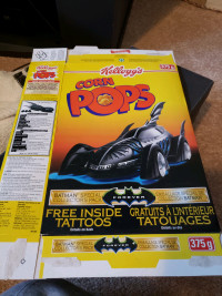 4 Kellogg's Batman Cereal Boxes for 1 price