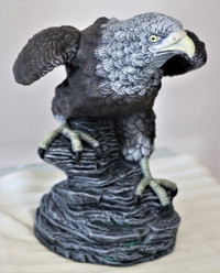 LARGE CERAMIC PEREGRINE FALCON MADE IN NOVA SCOTIA