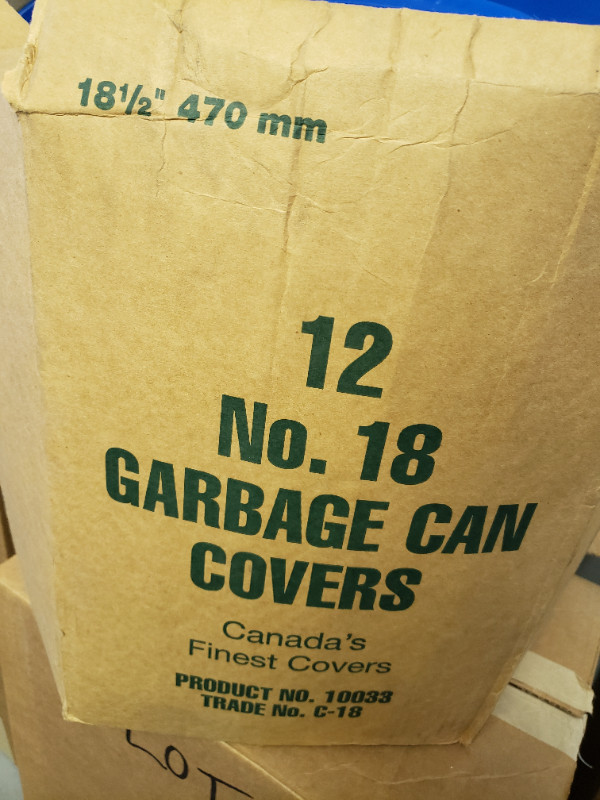 Lot of New Garbage / Recycling Can Lids (Fits 18" diameter can) in Other in Winnipeg - Image 3