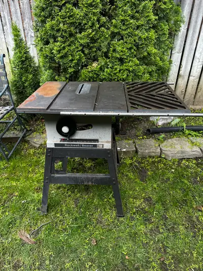 Rockwell table saw, View more