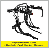 (NEW) CargoMaster 2 Bike Carrier - Car Rack - Trunk Mounted