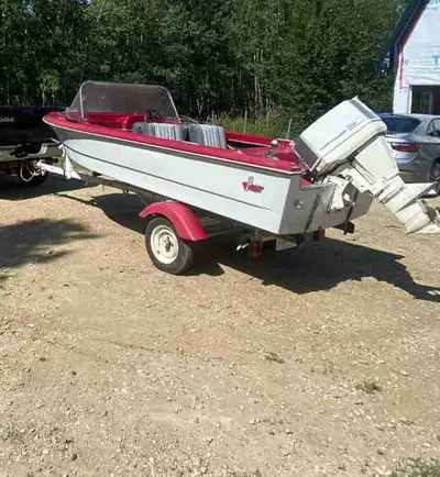 Come and get your fish on with this great little throwback! Boat and trailer both in great shape. Ca...