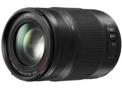 The Panasonic Lumix G X Vario 35-100mm f/2.8 II Power OIS, View more