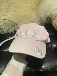 Vipers baseball hat, light pink