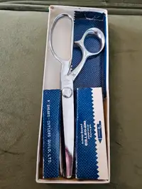 9" VINTAGE CUTLERS PINKING SHEARS for sale!
