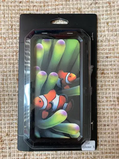 iPhone X - Hard Shell Protective Cover - Shatter Protection B32 New / Never Used