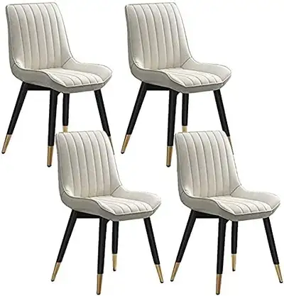 Brand New Set of 4 PU Upholstered Dining Chairs Special $449, View more