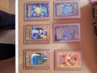 Pokemon 1999 Topps Die cut Cards