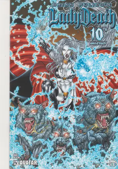 Avatar Comics - Lady Death 10th Anniversary Edition (2004)., View more