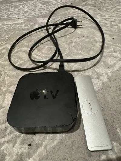 For sale: Apple TV box A1469. Has bunch of apps installed. Can not install or uninstall apps. Call 6...