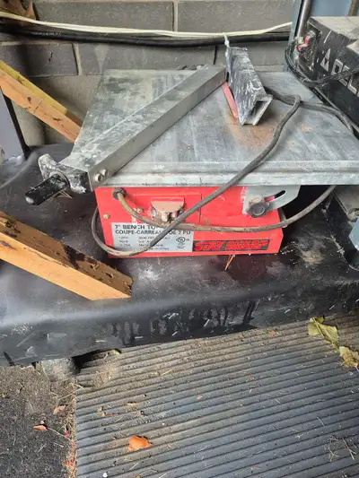 Stay Sharp 7-inch Bench Tile Saw, View more