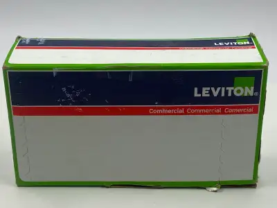 10 receptacles, brand new in box. Leviton brand, 20 Amp. 2 plug, 3 wire, self grounding duplex recep...