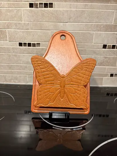 vintage wood Butterfly wall hanging letter holder, View more