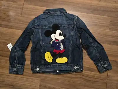 Kids Mickey Mouse Denim Jacket, View more