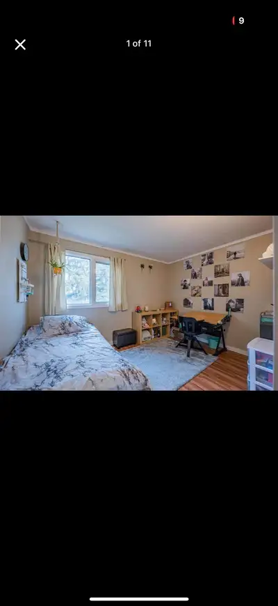 Private bedroom on rent in a shared house