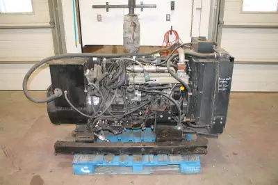 Kohler TDI with Marathon generator 12 wire reconnect able, set up as 3 phase 480v, 67 amps. Approx 1...