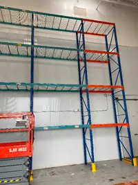 Used pallet racking supply deliver and install.