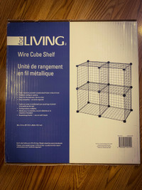 5 Brand new in box wire shelves
