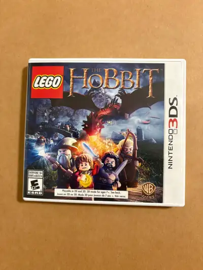 Lego The Hobbit, 3DS game. Includes original manuals. CASH ONLY, available for pick up in the Polo P...