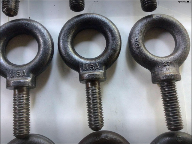 Eye Bolts With Shoulder for Lifting - 5/8” & 1/2” + Lifting Lugs in Other in St. Catharines - Image 3