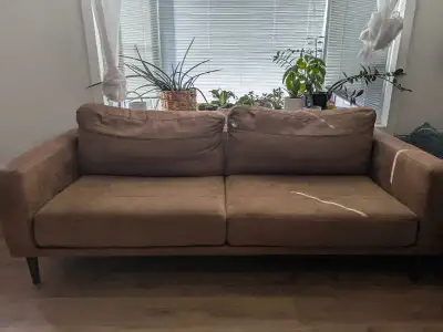 Couch for sale, price negotiable, just want it gone