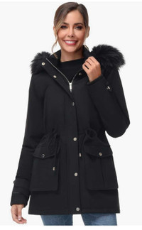 Ladies Another Choice Women Winter Parka Coat