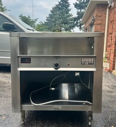 Stainless Steel Food Warmer/ Steam Table (Canada Food Equipment), View more