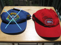 Collectibles EXPO & CANADIENS Baseball Caps  CASQUETTES -   NEW!