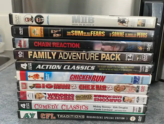 12 New DVDs - Selling As One Group!