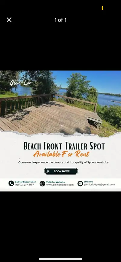 Trailer site rental