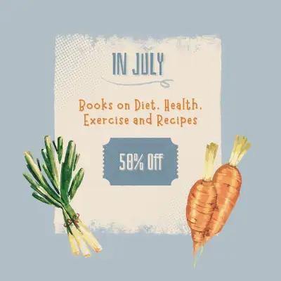 SALE IN JULY AT THE CUBBY BOOKSHOP - 50% OFF ALL BOOKS ON DIET, HEALTH, EXERCISE AND RECIPES VENTE E...