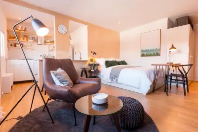 Charmant studio-appartement meublé-accessoirisé (Métro Laurier)