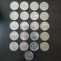1968 - 1986 Canada dollar coins